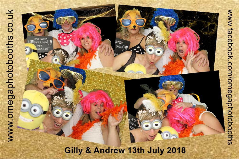 Gilly & Andrew's Wedding | View more photos from the event at gallery.omegaphotobooths.co.uk/u/Omega-Photobooths/Gilly-Andrews-Wedding